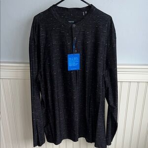 Bugatchi Long Sleeve Men’s Tee Size 3XL